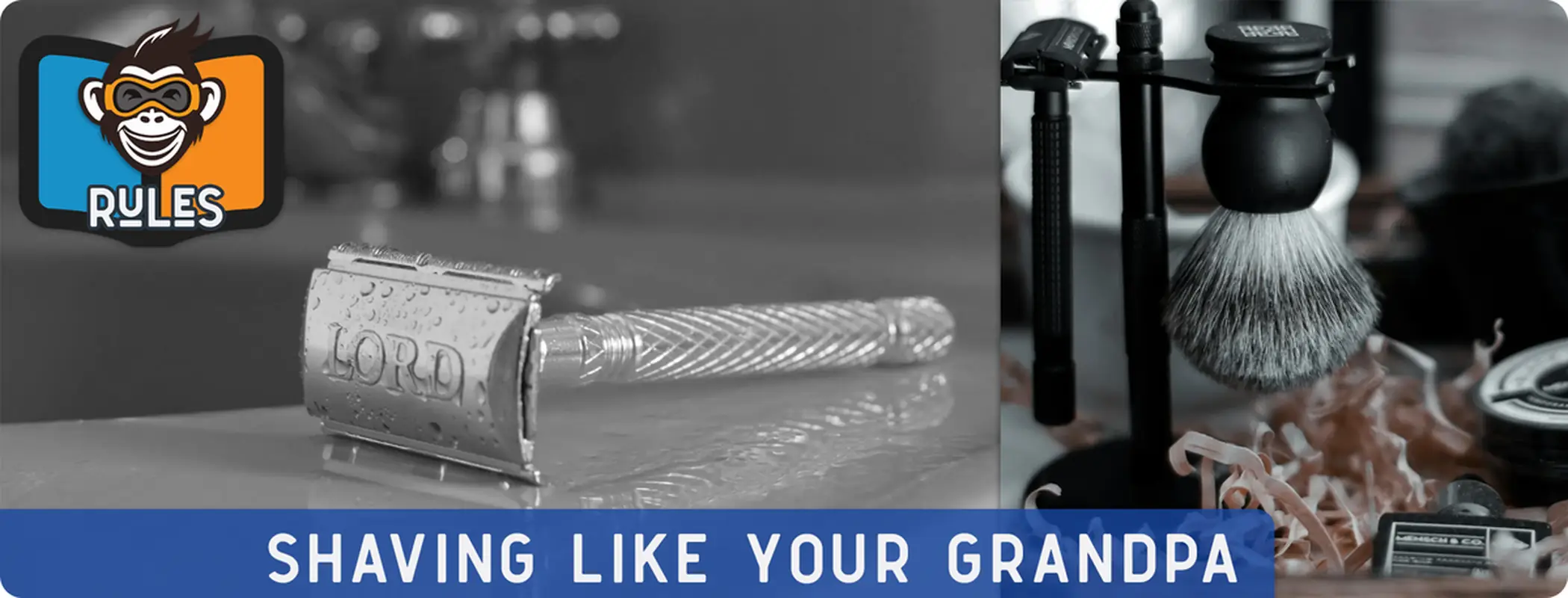 Shaving Like Your Grandpa - Old-School Style