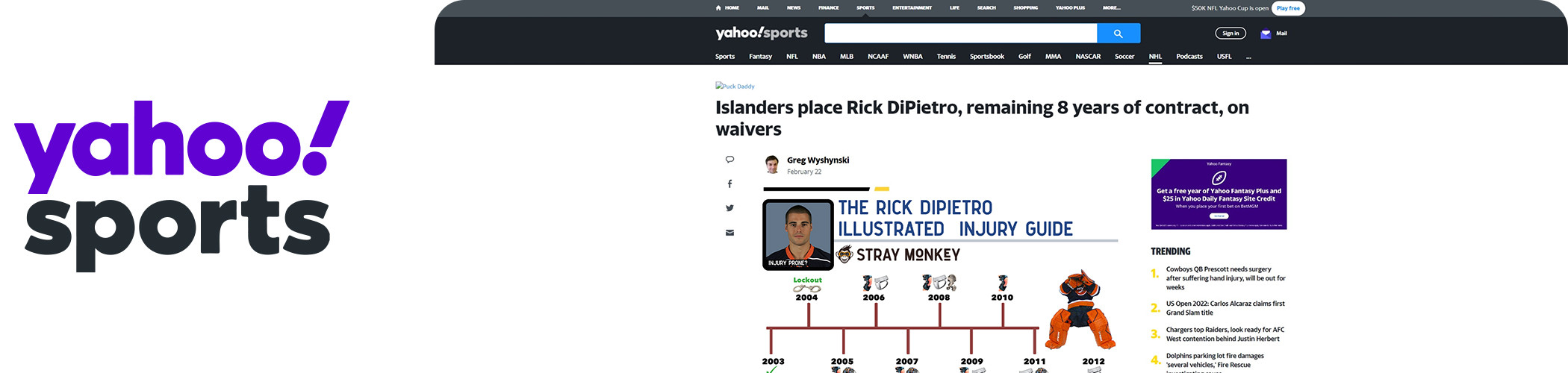 Stray Monkey Press - Yahoo Sports